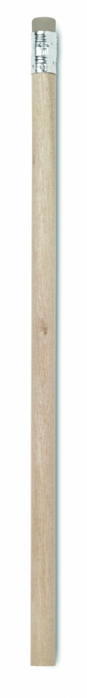 Logotrade promotional gift image of: Pencil with eraser