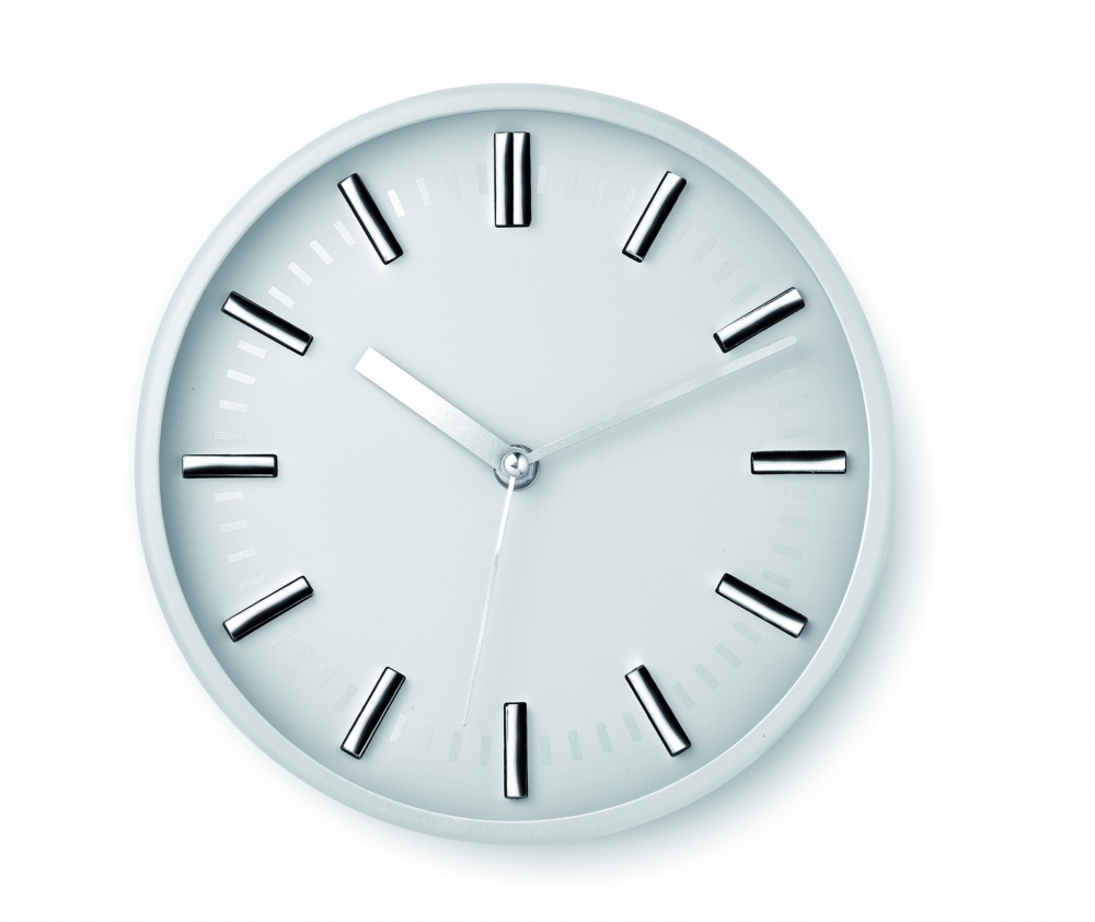 Logo trade promotional products image of: Round shape wall clock