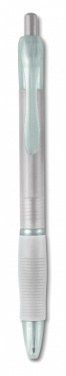 Logo trade promotional gifts image of: Ball pen with rubber grip