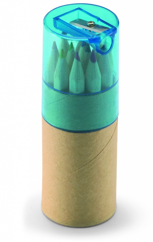Logotrade advertising products photo of: 12 coloured pencils