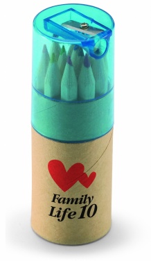 Logotrade promotional gift picture of: 12 coloured pencils