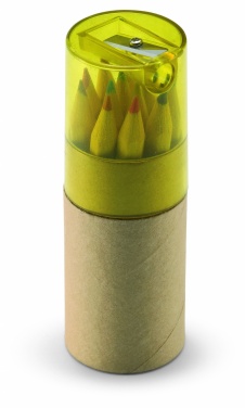 Logo trade promotional item photo of: 12 coloured pencils
