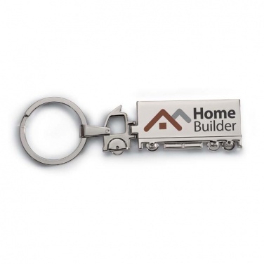 Logotrade business gift image of: Truck metal key ring Oulu