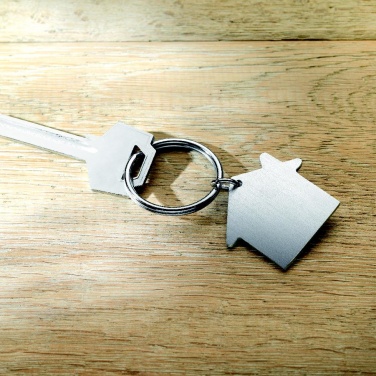 Logotrade promotional gifts photo of: Metal key holder house Lahti
