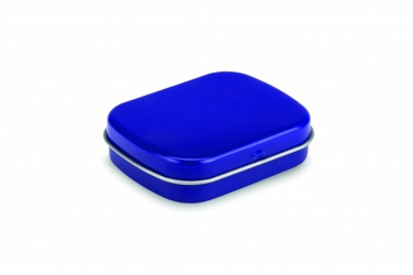Logo trade business gifts image of: Easy tin silver w/mints