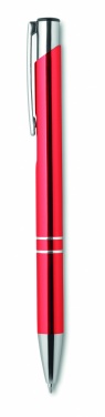 Logotrade promotional merchandise picture of: Push button pen with black ink