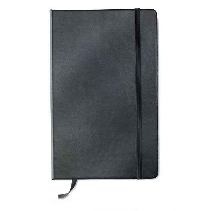 Logo trade promotional gift photo of: A5 notebook 96 lined sheets