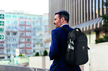 Logotrade promotional giveaway picture of: 600D RPET laptop backpack