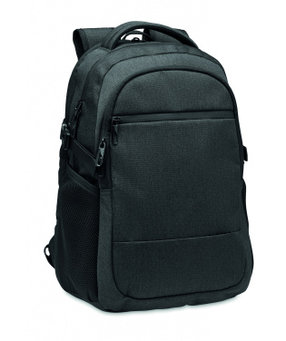 Logotrade promotional merchandise picture of: 600D RPET laptop backpack