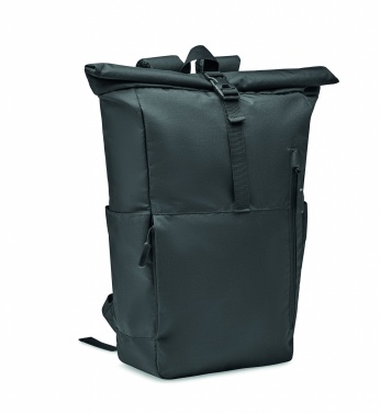 Logotrade promotional giveaways photo of: 300D RPET rolltop backpack