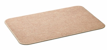 Logo trade promotional items image of: Flax door mat