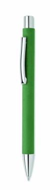 Logotrade promotional product picture of: Recycled paper push ball pen