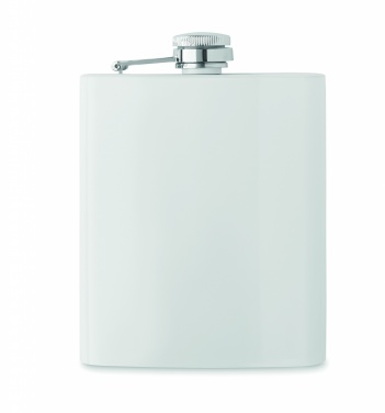 Logo trade business gift photo of: Sublimation slim hip flask