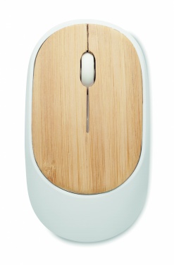 Logotrade promotional item image of: Wireless mouse in bamboo