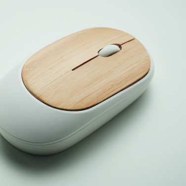 Logotrade promotional merchandise photo of: Wireless mouse in bamboo