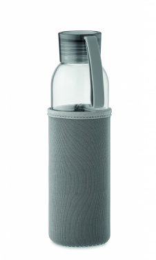 Logo trade promotional item photo of: Recycled glass bottle 500 ml