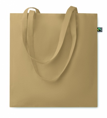 Logo trade promotional products image of: Fairtrade shopping bag140gr/m²