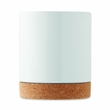 Logotrade promotional merchandise picture of: Ceramic cork mug 280 ml
