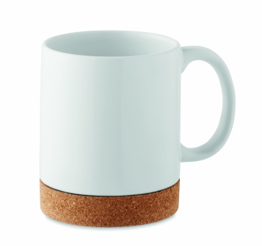 Logo trade promotional products picture of: Ceramic cork mug 280 ml