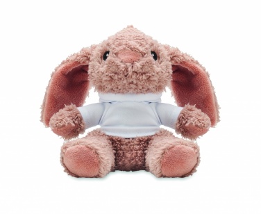 Logo trade business gift photo of: Bunny plush wearing a hoodie