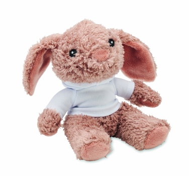 Logo trade corporate gift photo of: Bunny plush wearing a hoodie