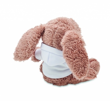 Logo trade advertising products picture of: Bunny plush wearing a hoodie