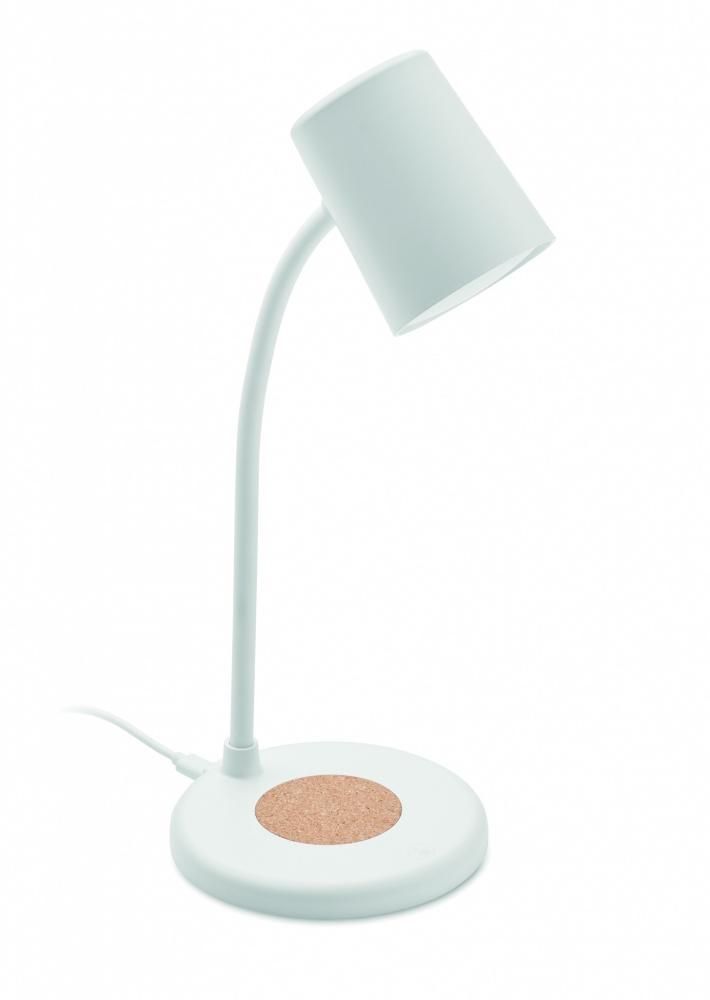 Logotrade promotional product picture of: Wireless charger, lamp speaker