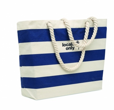 Logo trade promotional item photo of: Cotton beach bag 220 gr/m²