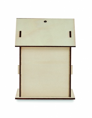 Logo trade advertising products image of: DIY wooden bird house kit
