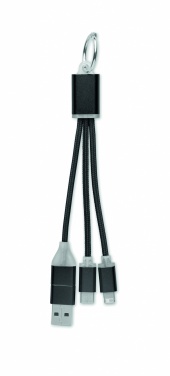 Logo trade advertising products picture of: 4 in 1 charging cable type C