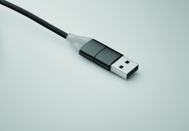 Logo trade promotional items image of: 4 in 1 charging cable type C
