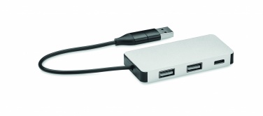 Logotrade promotional product image of: 3 port USB hub with 20cm cable