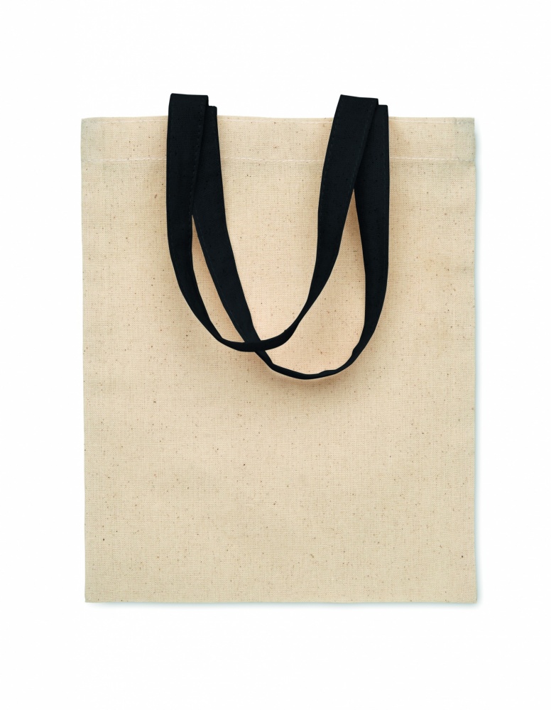 Logo trade promotional merchandise picture of: Small cotton gift bag140 gr/m²