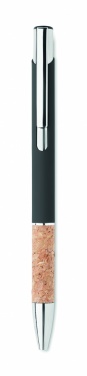 Logotrade business gifts photo of: Ballpoint pen made of aluminum with a cork grip