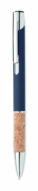 Logotrade promotional merchandise picture of: Ballpoint pen made of aluminum with a cork grip