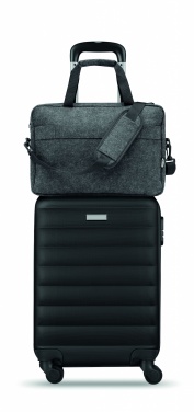 Logotrade promotional merchandise image of: 15 inch RPET felt laptop bag