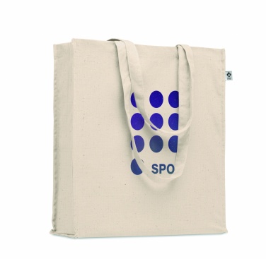 Logo trade promotional gifts picture of: Organic cotton shopping bag