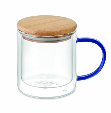 Logo trade promotional giveaways picture of: Double wall borosilicate mug