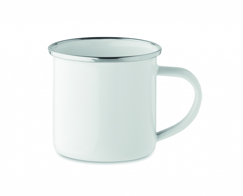 Logo trade corporate gift photo of: Enamel sublimation mug 200ml