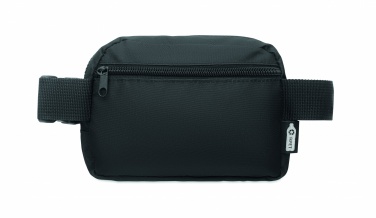 Logo trade corporate gifts image of: 300D RPET polyester waist bag