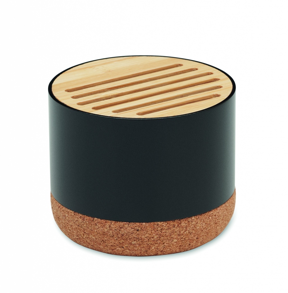 Logotrade promotional merchandise photo of: Cork and aluminium speaker