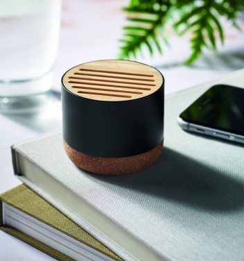 Logotrade business gifts photo of: Cork and aluminium speaker