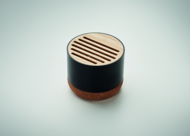 Logotrade promotional merchandise image of: Cork and aluminium speaker