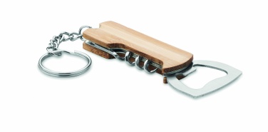 Logo trade promotional merchandise image of: 3 in 1 bamboo pocket tool