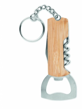 Logo trade advertising products picture of: 3 in 1 bamboo pocket tool