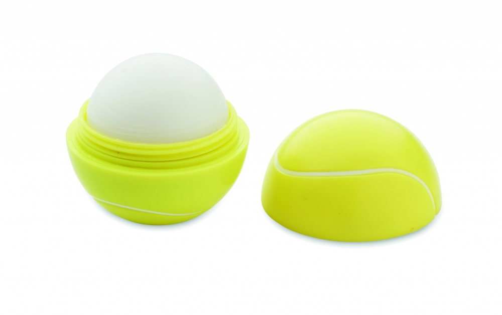 Logotrade promotional merchandise image of: Lip balm in tennis ball shape