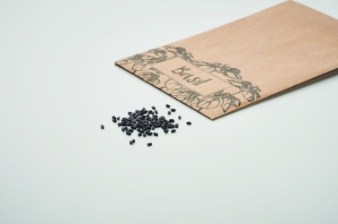 Logotrade promotional gifts photo of: Basil seeds in craft envelope