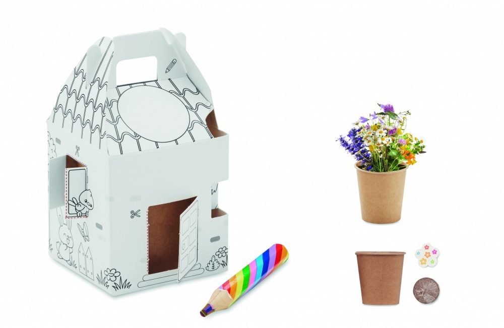 Logotrade advertising product image of: House shaped seeds grow set