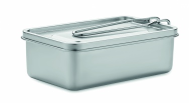 Logo trade promotional gift photo of: Stainless steel lunch box