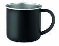 Recycled stainless steel mug, Black